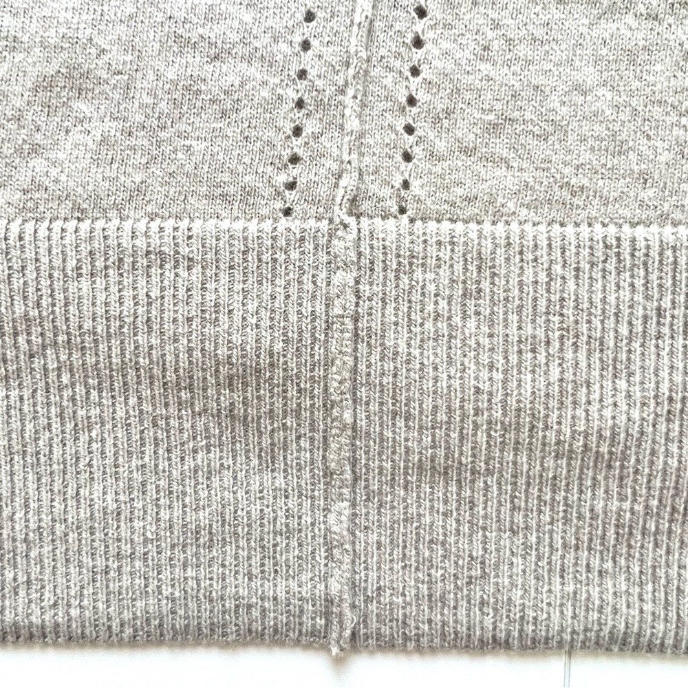 Ann Taylor Tan Poncho Sweater Size L/XL NWT - Picture 2 of 9